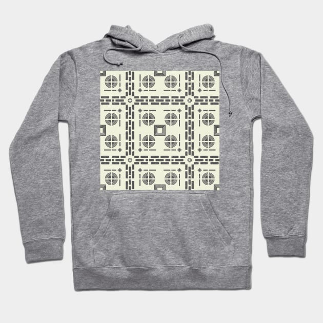 Mediterranean Tile Pattern Hoodie by StudioGrafiikka